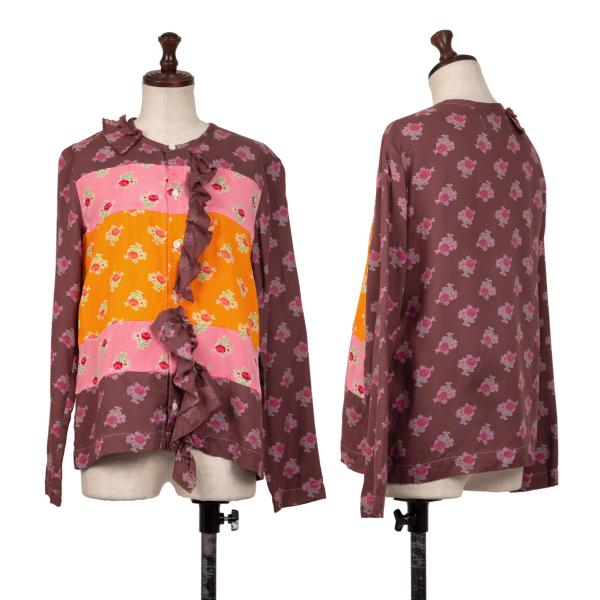 楽天市場】フリル ブラウス（ブランドコムデギャルソン）の通販