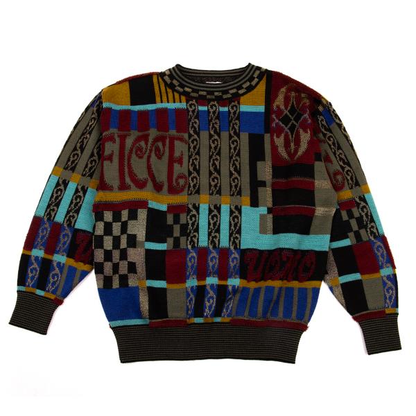 楽天市場】【中古】 フィッチェFICCE マルチパターンニットセーター