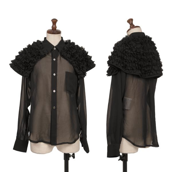 楽天市場】フリル ブラウス（ブランドコムデギャルソン）の通販