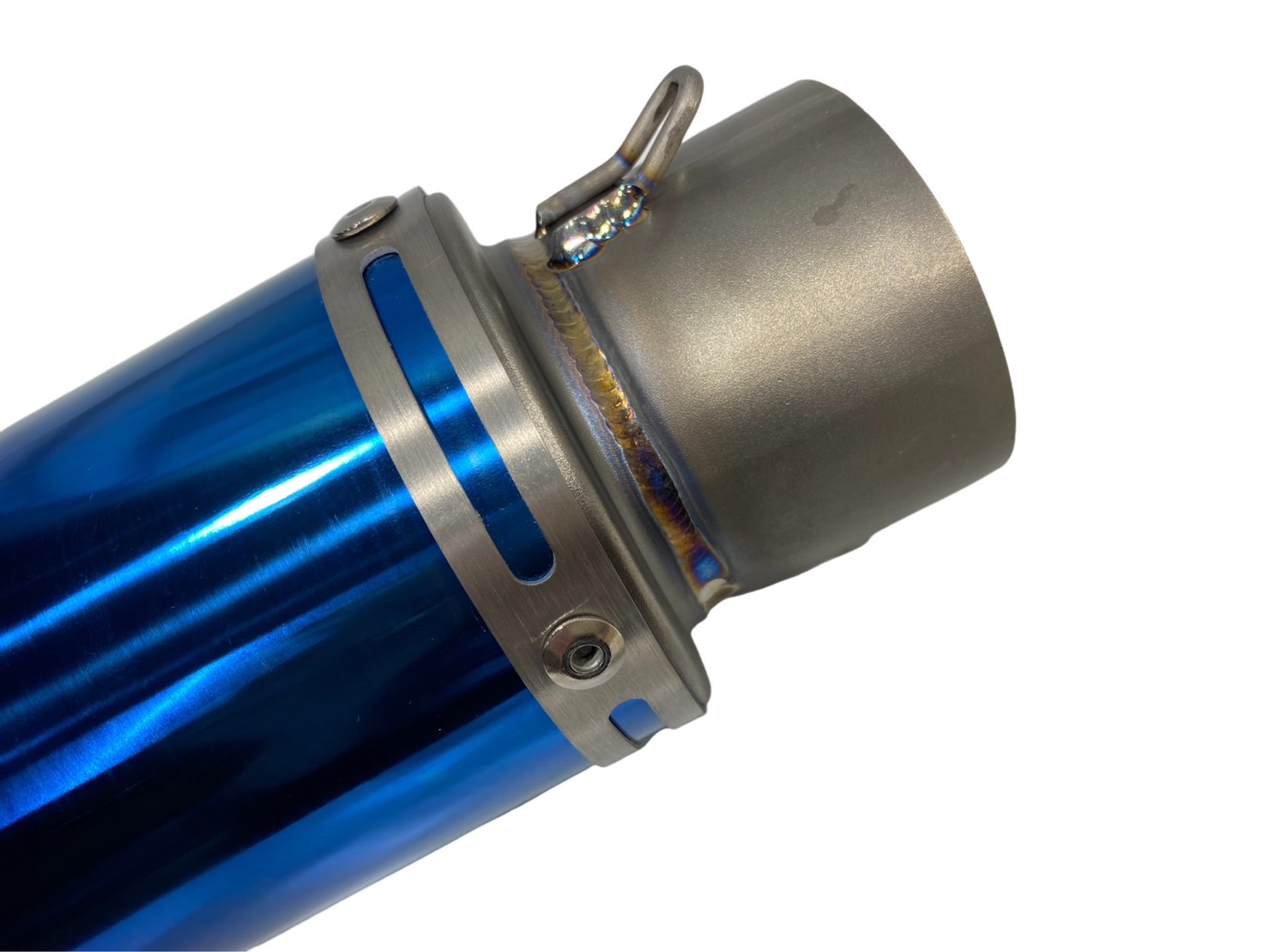 楽天市場】チタン サイレンサー ロング 60.5パイ 汎用 60パイマフラー