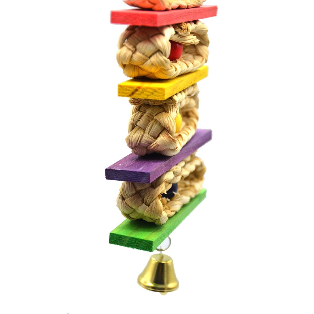 楽天市場】送料無料 オウム インコ 鳥 おもちゃ 木 ベル 中型 大型