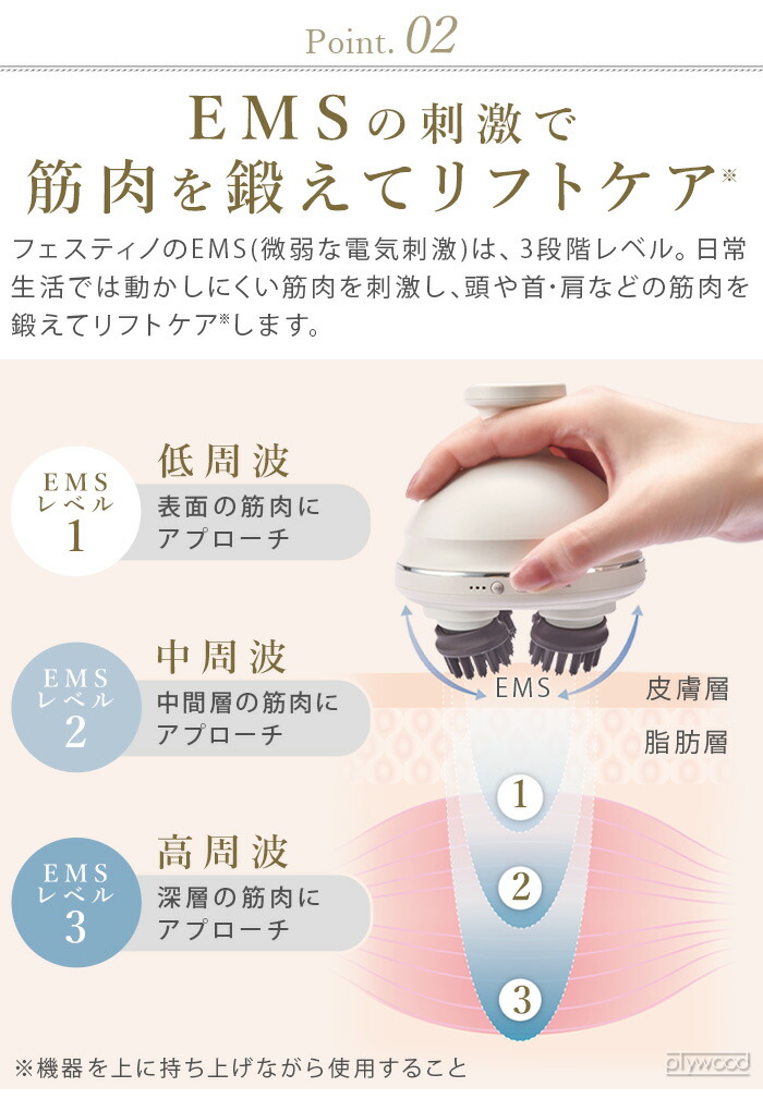 楽天市場】【選べる特典付】ヘッドマッサージ 電動 ems 顔 リフト