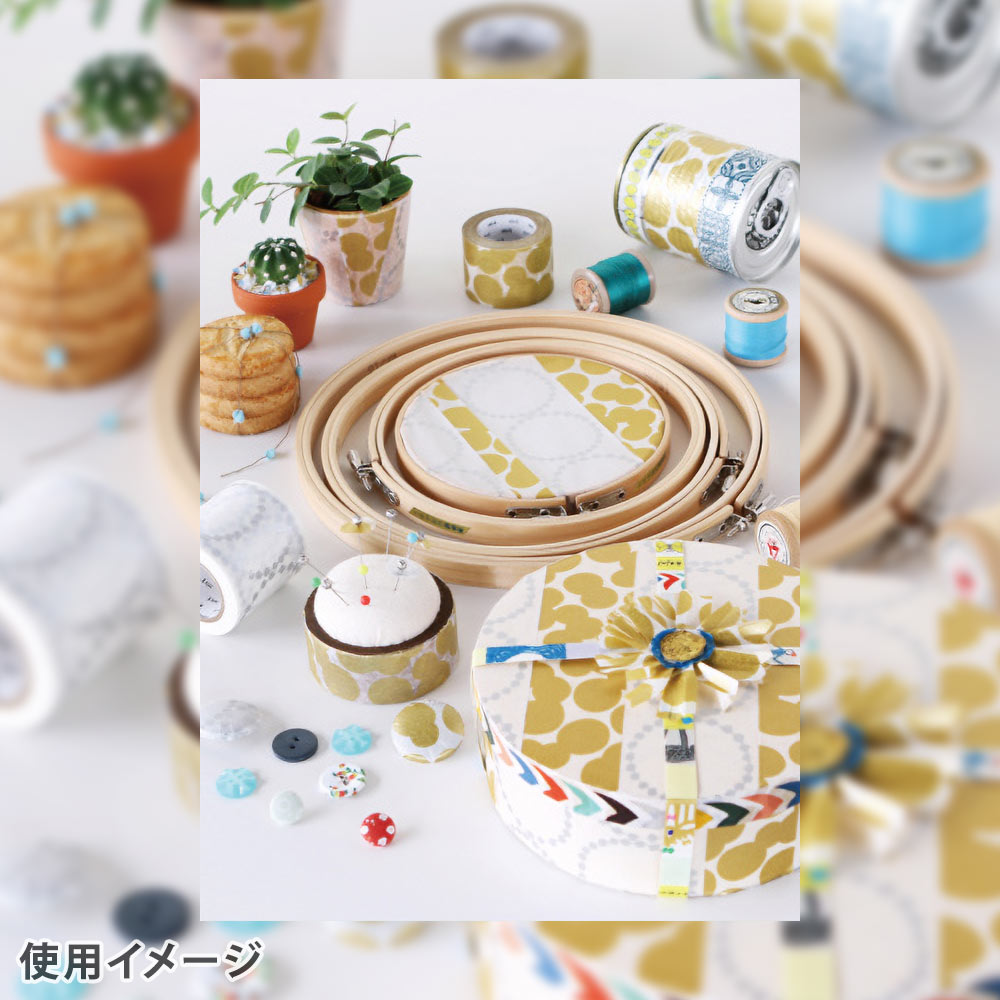 マスキングテープ (新品) #4609 ミナペルホネン タンバリン タルト