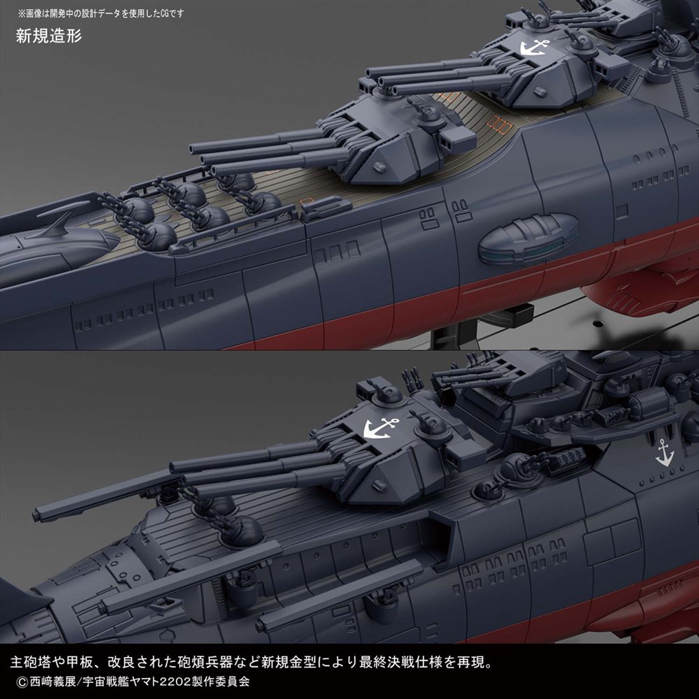 楽天市場】バンダイ 1/1000 宇宙戦艦ヤマト 2202(最終決戦仕様) 「宇宙