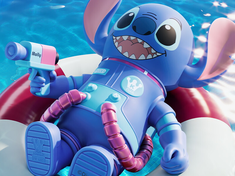 メガ スペース モリー 400％ スティッチ フィギュア [ 正規品 新品