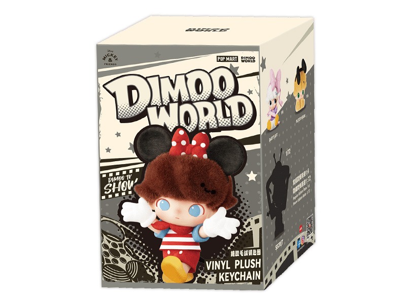 楽天市場】DIMOO WORLD × DISNEY シリーズ ぬいぐるみキーチェーン