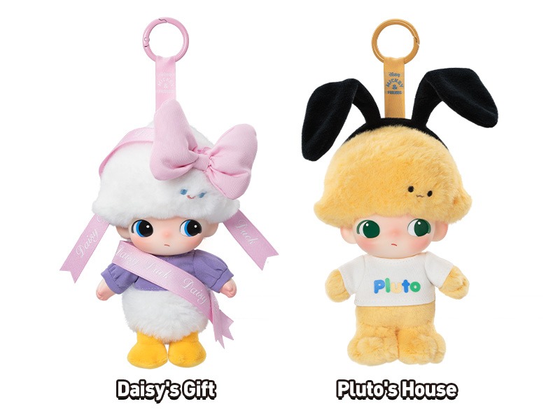 楽天市場】DIMOO WORLD × DISNEY シリーズ ぬいぐるみキーチェーン