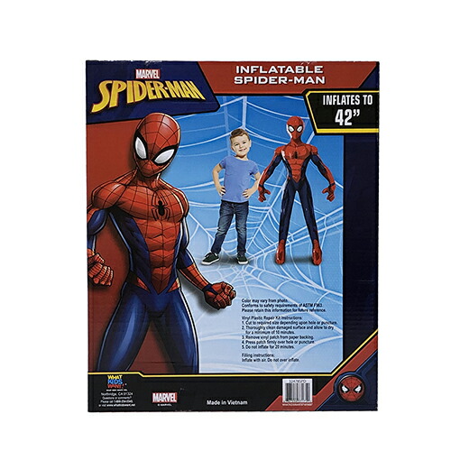 楽天市場】スパイダーマン 空気 ビニール人形 14265 パーティー 人型