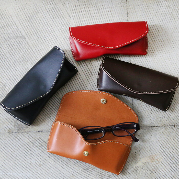 楽天市場】メガネケース 名入れ 眼鏡ケース おしゃれ 革 レザー 本革