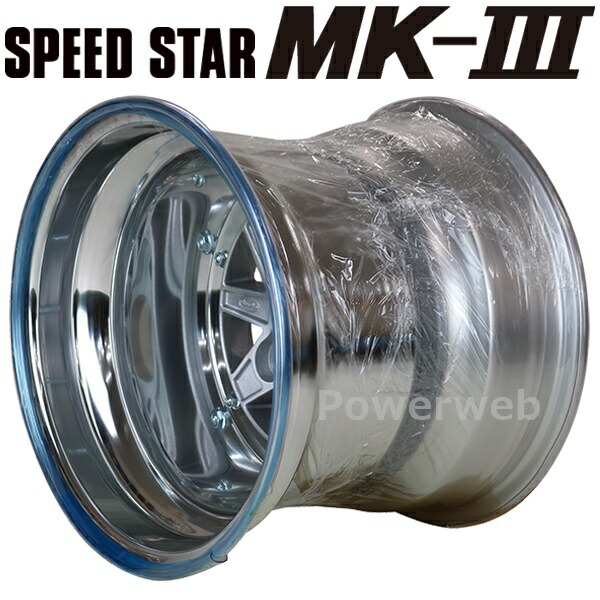楽天市場】SPEED STAR MK-III 14インチ 10.0J PCD:114.3 4H -38【2本