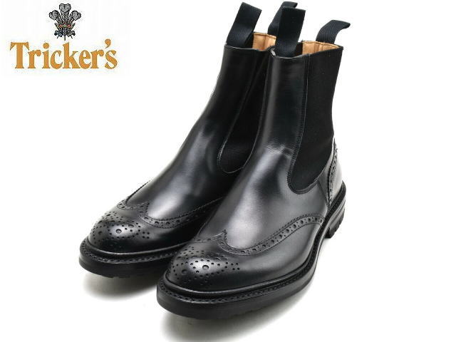 楽天市場】トリッカーズ サイドゴア ブーツ Tricker's M2754 ブラック