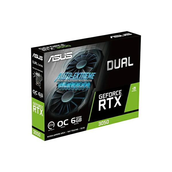 楽天市場】DUAL-RTX3050-O6G ASUS [グラフィックボード] : 総合通販