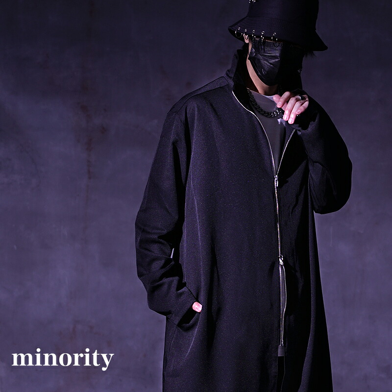 楽天市場】コート メンズ ロング丈 シャツ ロングコート オーバー