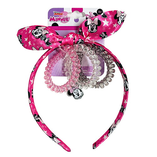 楽天市場】ミニー カチューシャ スプリングヘアゴム セット 16452