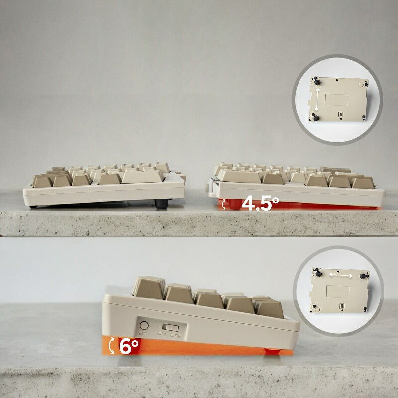 楽天市場】Mistel Barocco MD600 Alpha Rhino 無線 キーボード 英語 US