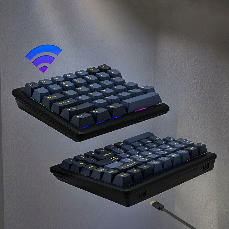 楽天市場】Mistel Barocco MD770 RGB BT 無線 キーボード 英語 US 配列