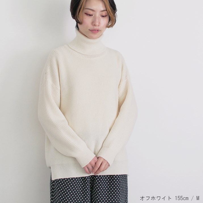 楽天市場】PRODIGAL カシミヤ 100% タートルネック ニット 畦編み 日本