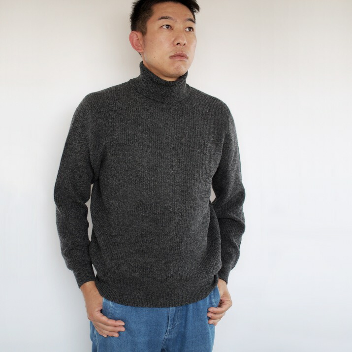 楽天市場】PRODIGAL メンズ セーター タートルネック ウール100％ M L