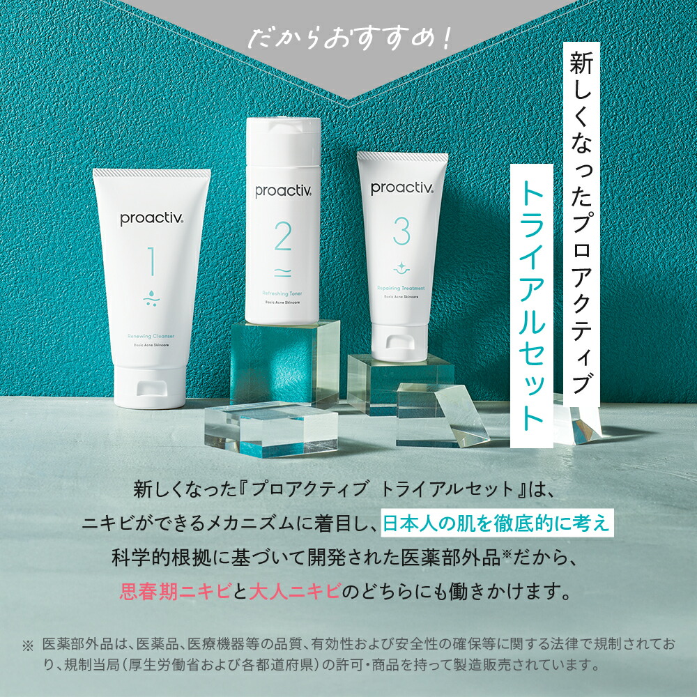 プロアクティブプラス スキンケアセット プロアクティブプラス