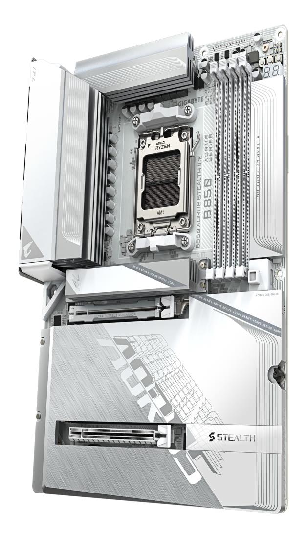 楽天市場】GIGABYTE B850 AORUS STEALTH ICE ATXマザーボード ホワイト