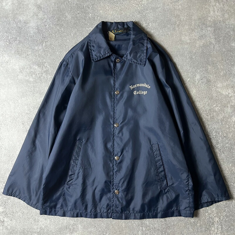 楽天市場】60s 70s ランタグ Champion カレッジ プリント ナイロン