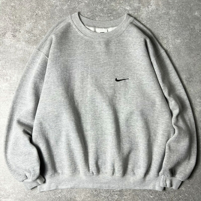 楽天市場】90s USA製 NIKE ワンポイント スウォッシュ ロゴ刺繍