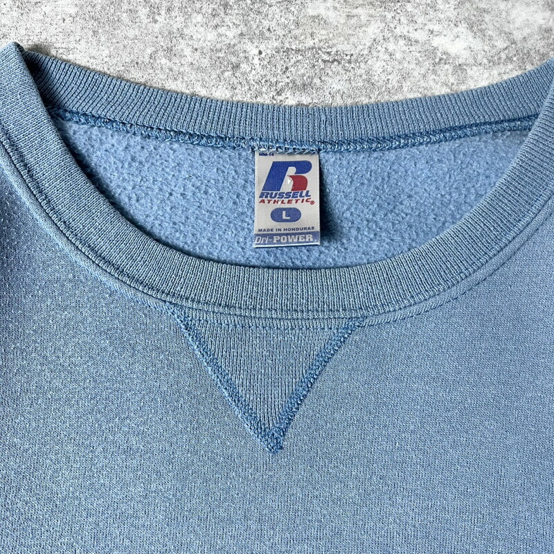 楽天市場】00s RUSSELL 無地 前V スウェット トレーナー L / 00年代