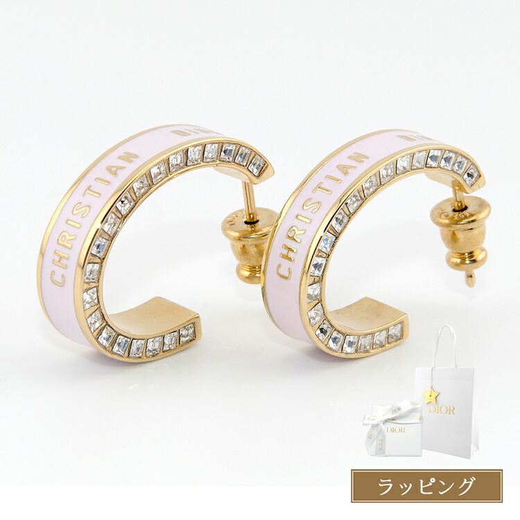 楽天市場】【純正ラッピング済】 ディオール ピアス フープピアス Dior