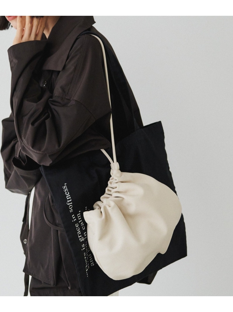 楽天市場】レザー巾着4WAYショルダーバッグ russet ラシット バッグ