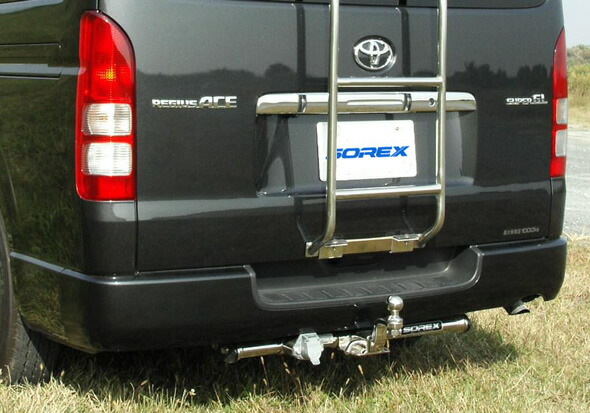 楽天市場】SOREXステンレスヒッチメンバー T-120-SUSハイエースバン