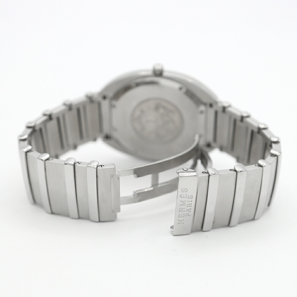 楽天市場】電池交換済 HERMES エルメス エスパス ES1.710 黒 ブラック