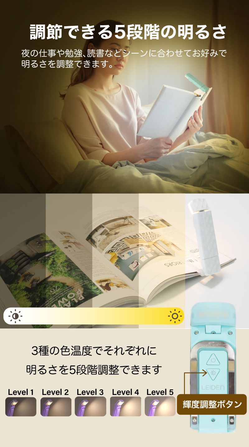 楽天市場】【MAX36%クーポン☆お得PRICE】 ブックライト 寝ながら 読書