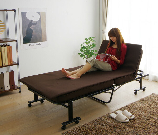 楽天市場】折りたたみ ベッド 低反発 シングル OTB-MTN アイリス