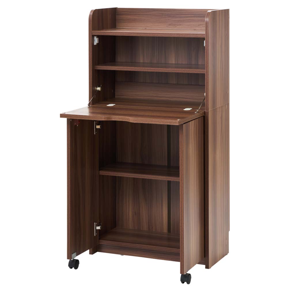 楽天市場】デスク 学習机 ライティングビューロー 勉強机 折りたためる