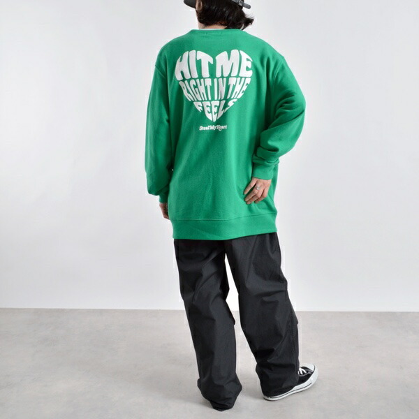 楽天市場】【LINE追加で500円OFF】裏毛スウェット ハートロゴ発泡