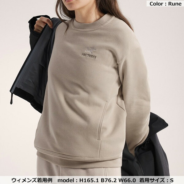 楽天市場】ARC'TERYX(アークテリクス) Emblem Fleece Crew Women's