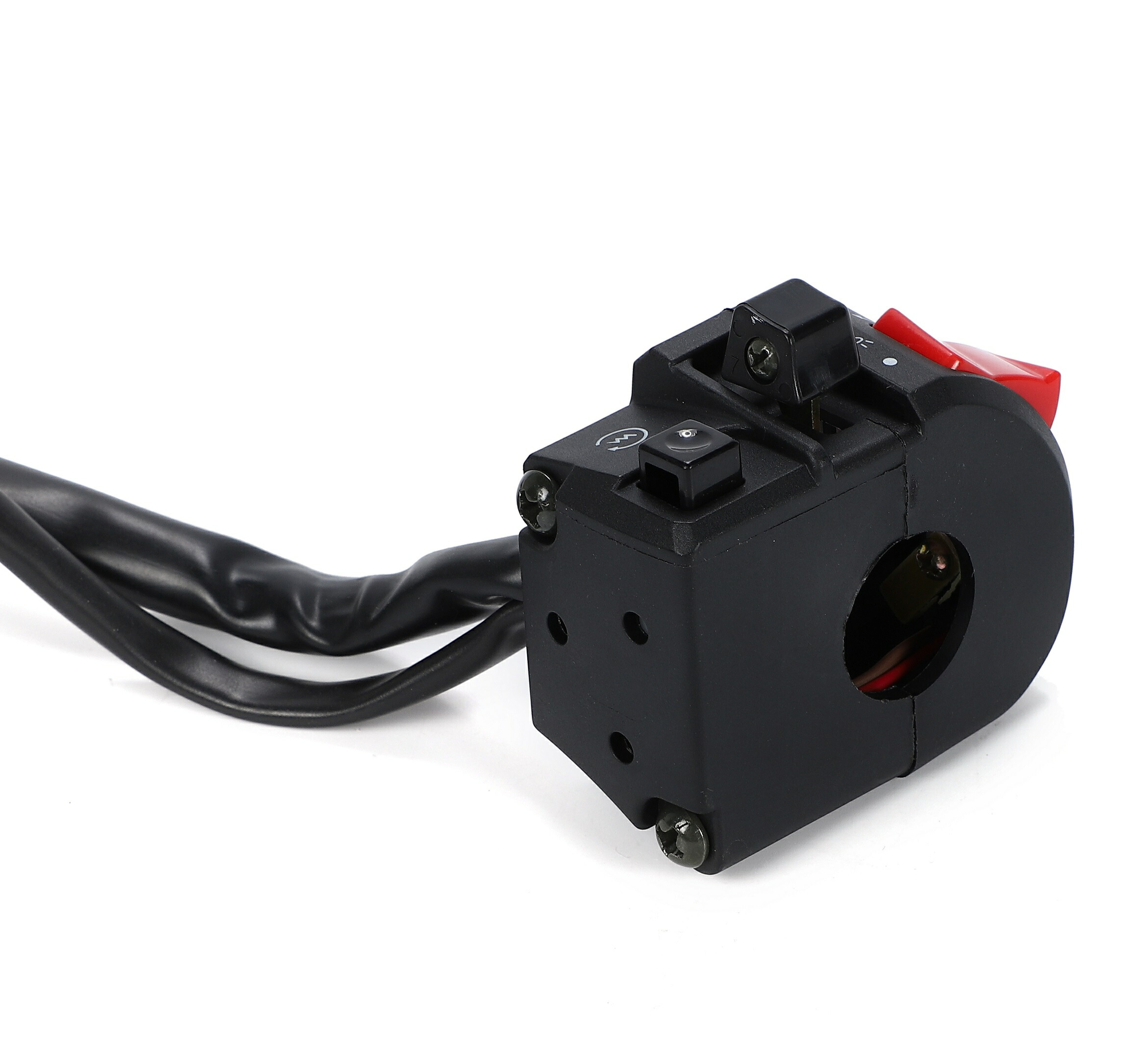 楽天市場】バイク ハンドル スイッチ ボックス 左右 汎用 多機能