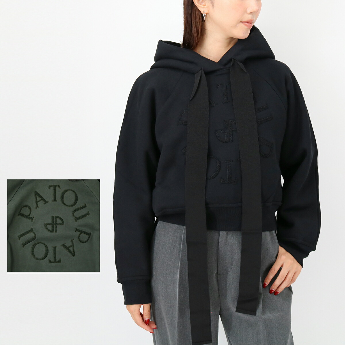 楽天市場】リボン（ブランドパトゥ）（パーカー｜トップス