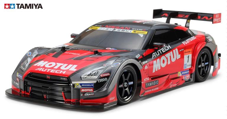 タミヤ 1/10 電動RCカーシリーズ No.625 MOTUL AUTECH GT-R (TT-02