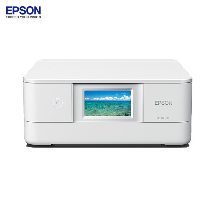 楽天市場】エプソン A4カラーインクジェット複合機 カラリオ EP-881AW