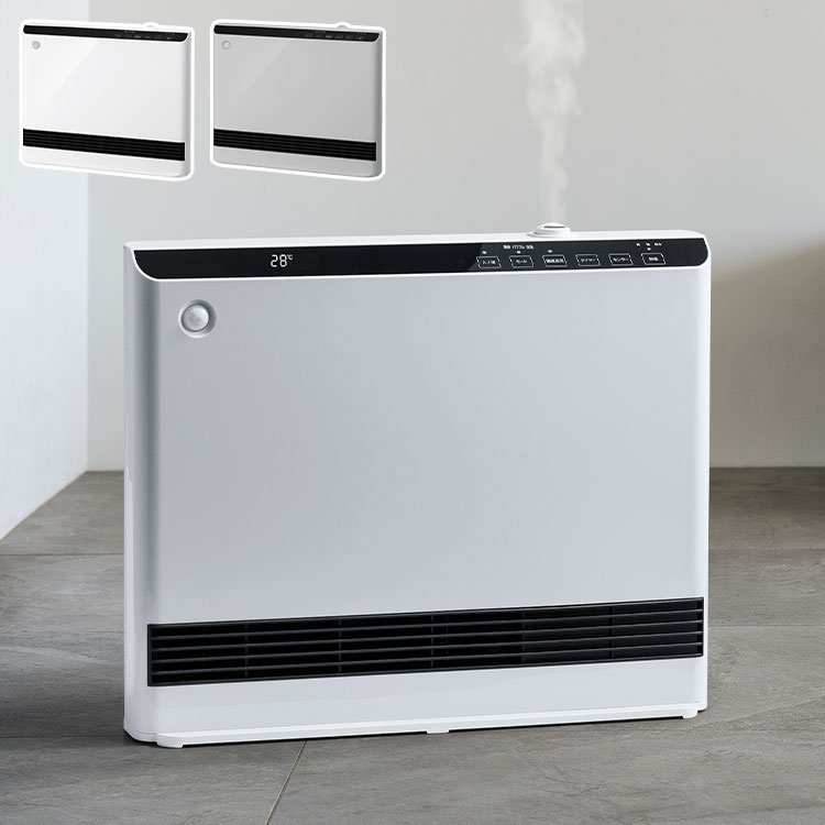楽天市場】セラミックヒーター 1200W 大風量 リモコン付 加湿機能