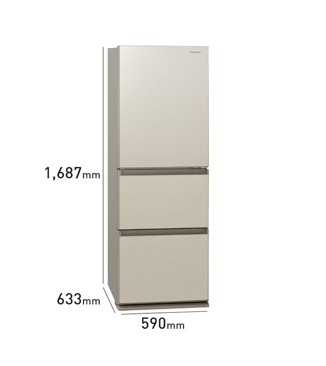 楽天市場】【全国配送可】パナソニック Panasonic 3ドア 右開き 冷蔵庫