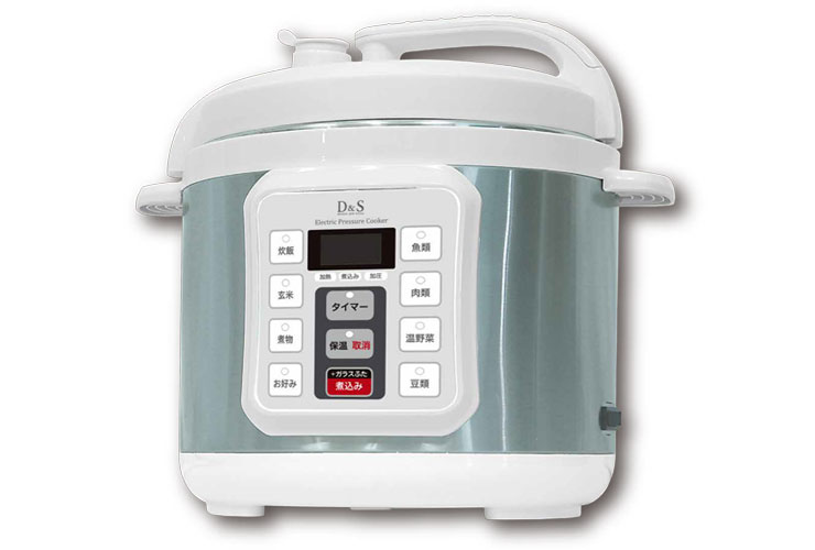 楽天市場】D&S マイコン電気圧力鍋 4.0L STL-EC40 電気鍋 圧力鍋