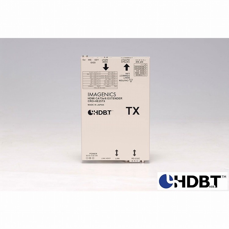 楽天市場】イメージニクス HDMI CAT5e/6 送信器 CRO-HE25TX(代引不可