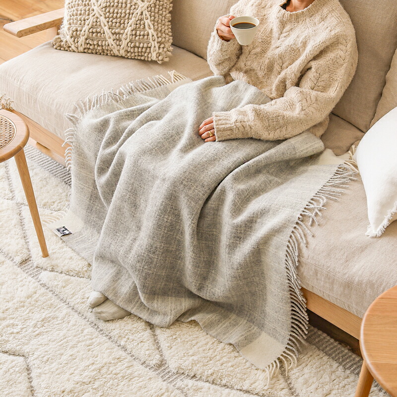 楽天市場】ウール ブランケット Silkeborg ダナーヤ フレームチェック