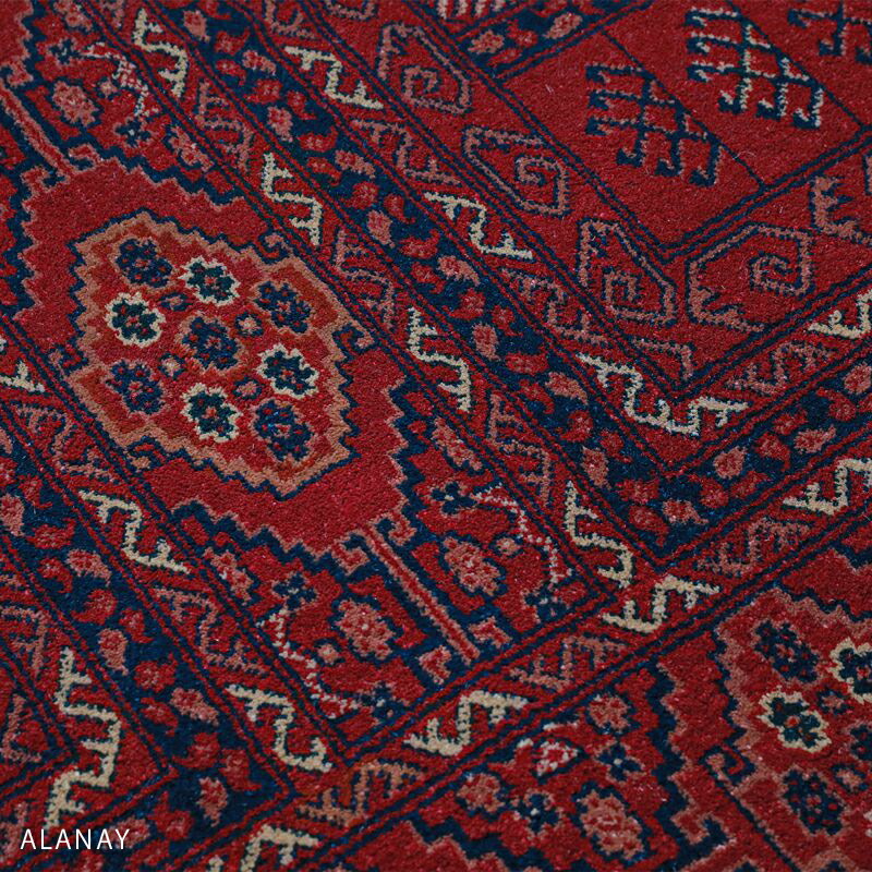 楽天市場】ラグ ラグマット トルコ産 クラシックレッド 133×195 長方形