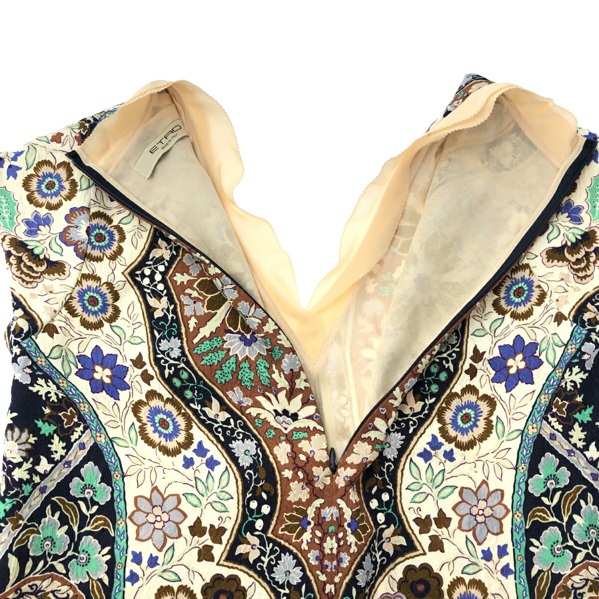 楽天市場】ETRO エトロ ワンピース 良好 サイズ:38 マルチカラー