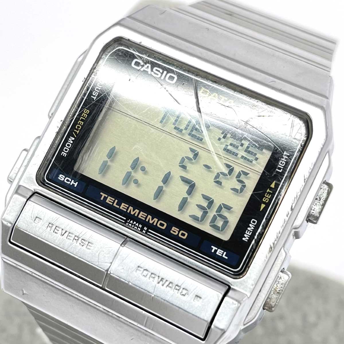 楽天市場】CASIO カシオ データバンク 腕時計 デジタル DB-520