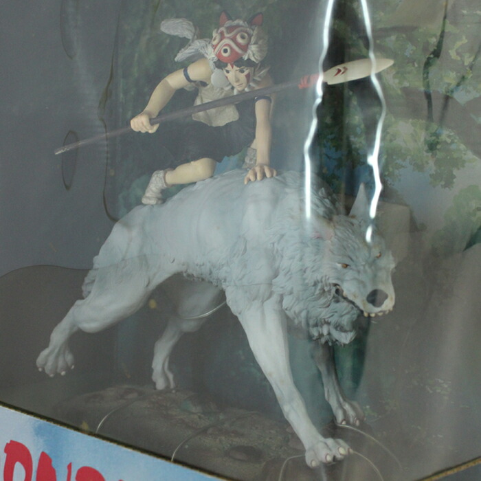 楽天市場】【中古】フィギュア もののけ姫 サン&犬神 コミニカ