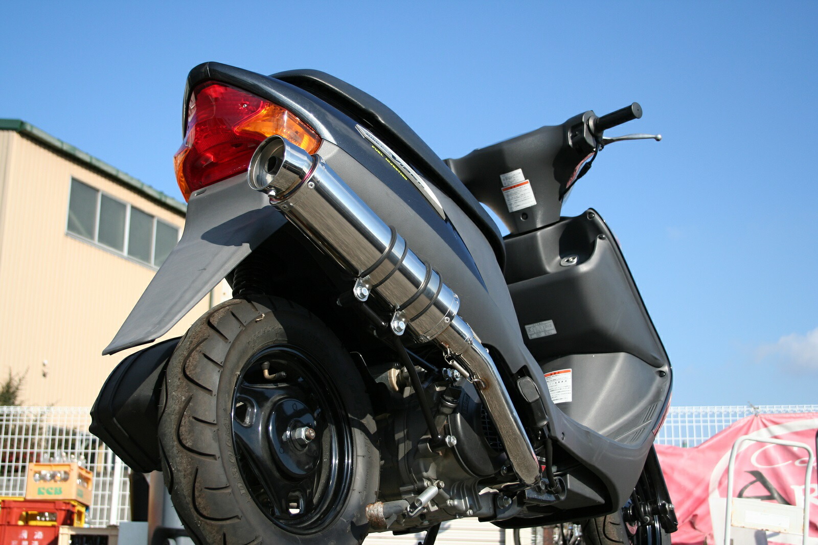 楽天市場】アドレスV125S バイクマフラー EBJ-CF4MA 2010年～2013年